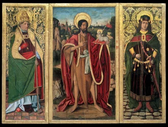 Heiliger Johannes der Täufer, Heiliger Fabian und Heiliger Sebastian